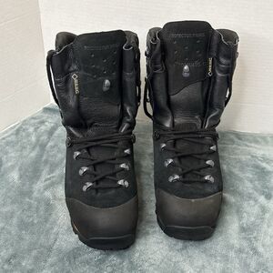 HAIX Men’s Protector Prime Black Chainsaw Boots Gore-Tex Waterproof Steel Toe 8